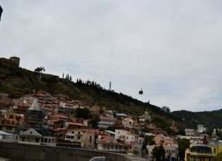 Памятки Тбілісі. Канатна дорога. Відгук