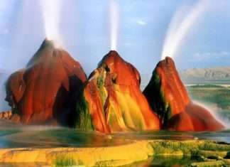 Гейзер Флай в США