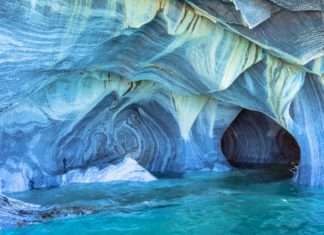 Мармурові печери в Чилі — місце, яке заспокоює