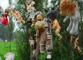 Острів ляльок в Мексиці