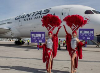 Qantas Запускає Прямі Рейси до Лас-Вегасу з Сіднея