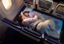 United Airlines uvádí na trh „Relaxing Rows“: Ekonomická sedadla, která se promění v postele