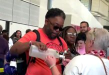 Airport Shutdown Chaos: Vodka, Line-Sitters, and Emergent Communities