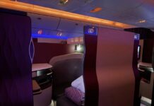 Qsuites Qatar Airways на Boeing 777: По-прежнему в топ-классе?