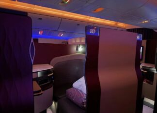 Qsuites Qatar Airways на Boeing 777: По-прежнему в топ-классе?