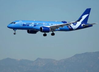 Breeze Airways замінює рейси Spirit Airlines до Атлантік-Сіті